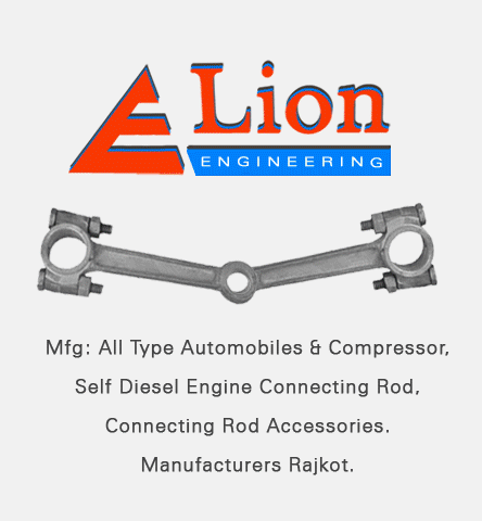 Air Compressor Connecting Rod Manufacturers Rajkot